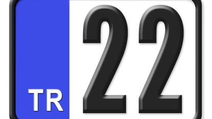 22 nerenin plakası?